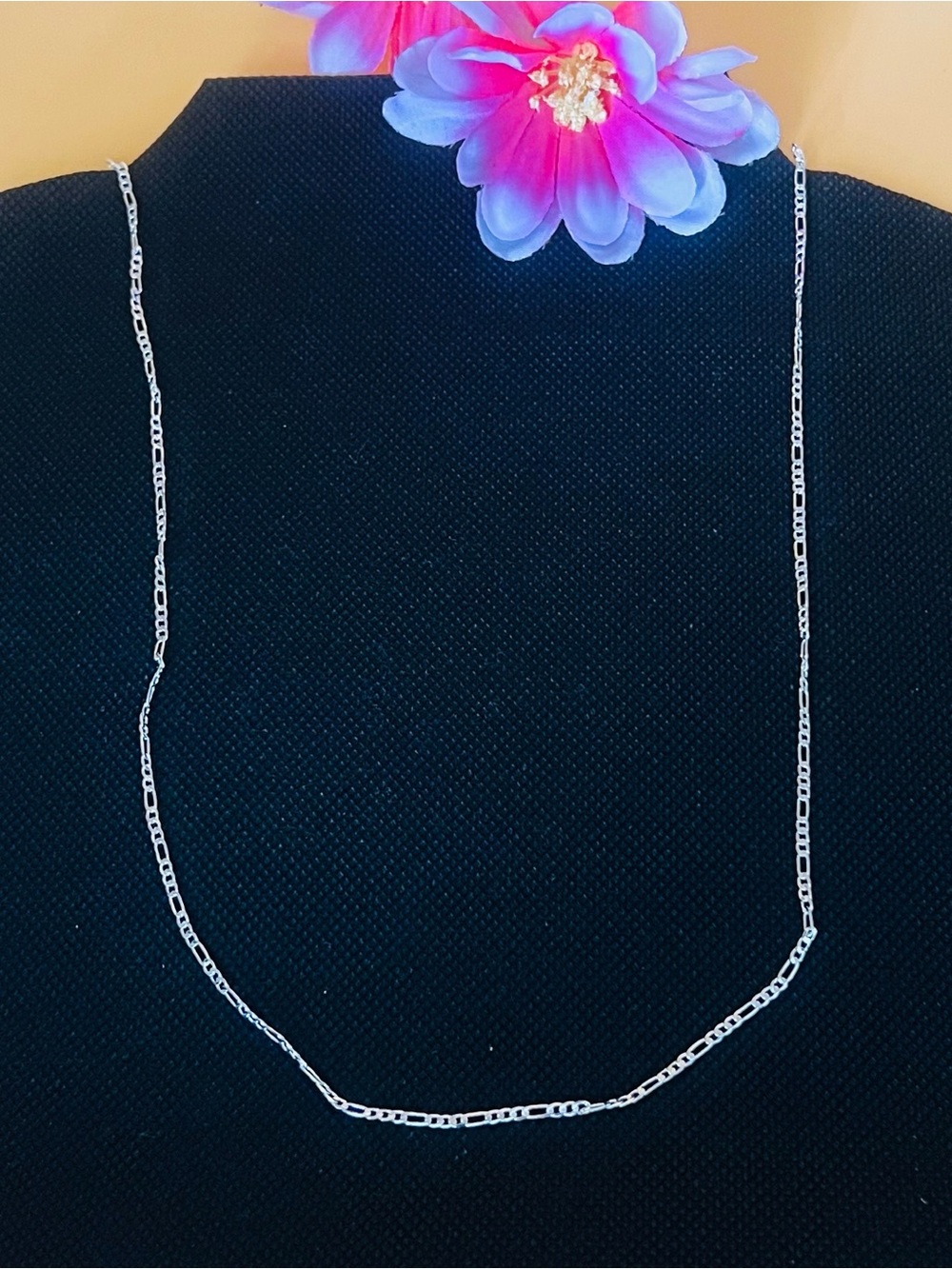 Elegant Silver Chain Necklace choose your size